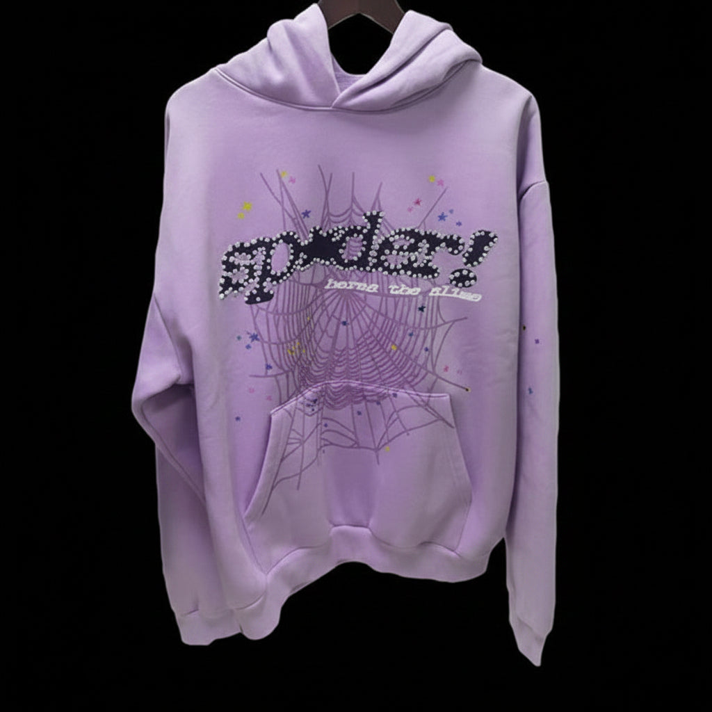 1:1 Purple Sp*der hoodie